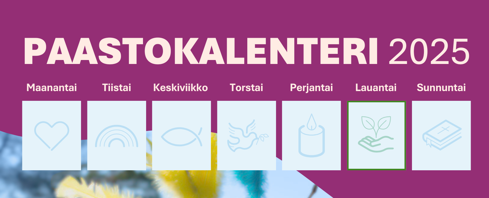 paastokalenteri 2025 -banneri.