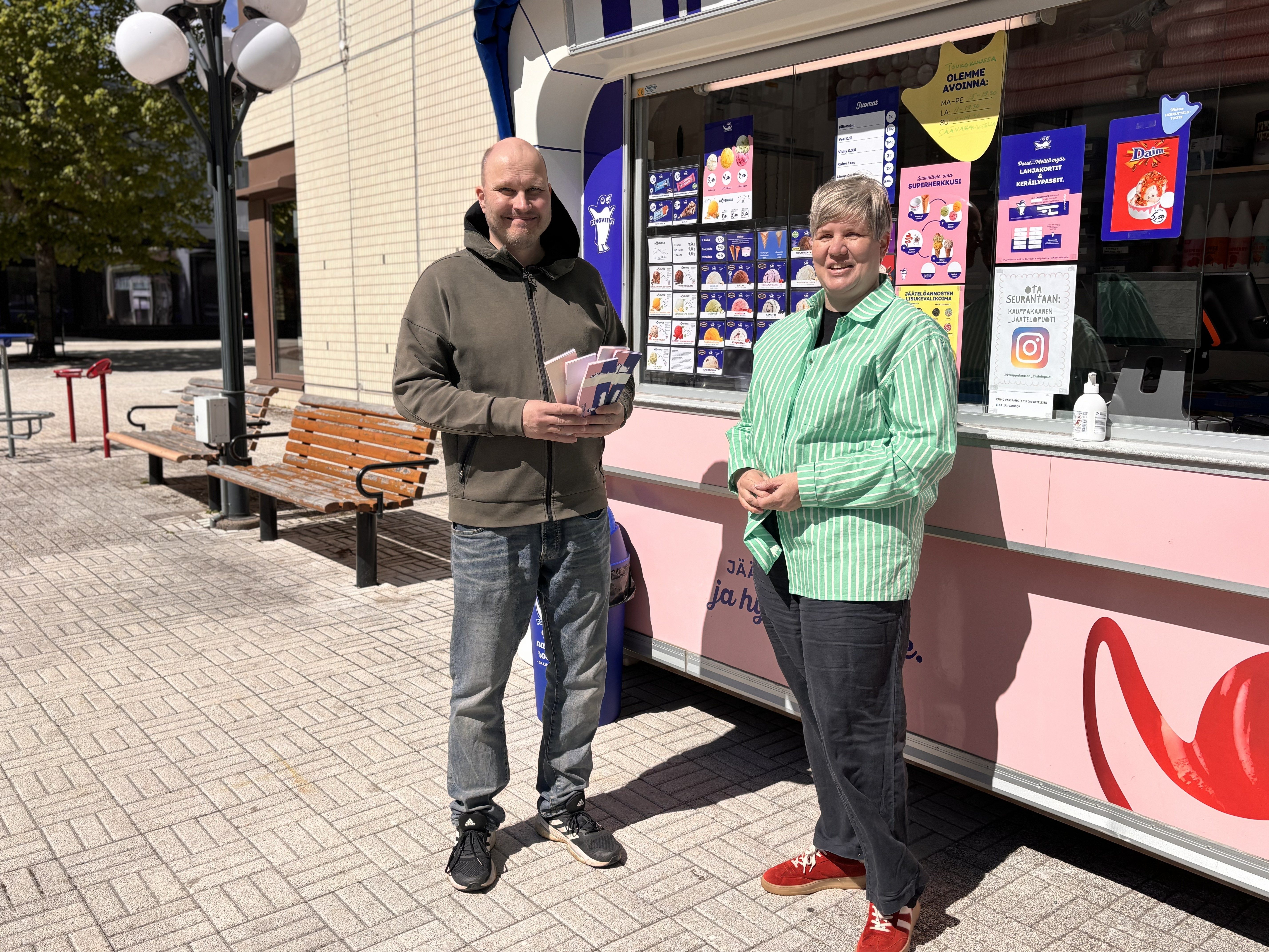 Tomi Kallio ja Mirva Nyman