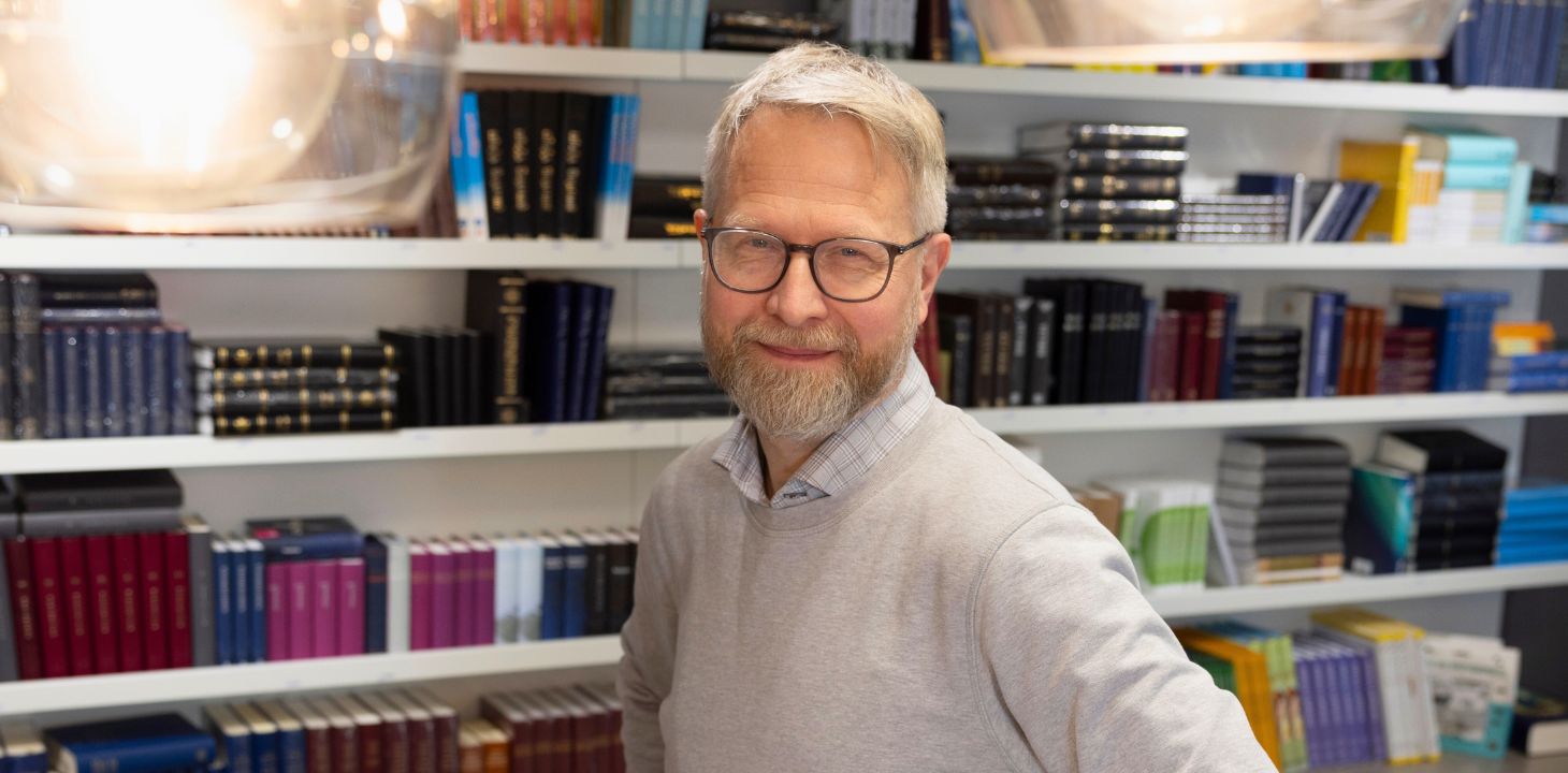 Kuvassa Petri Merenlahti Pipliaseuran toiminnanjohtaja.
