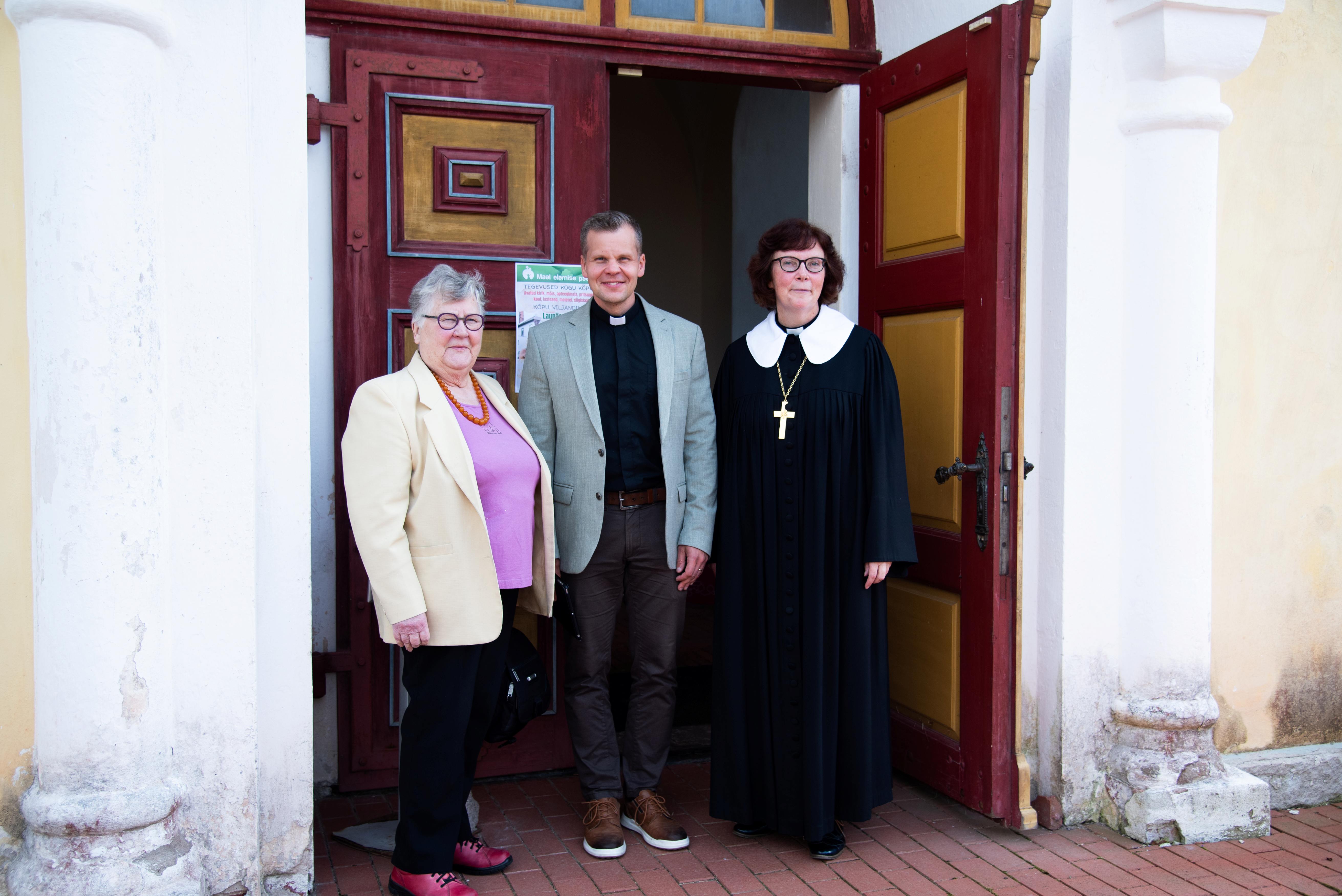 Anja Hänninen, Markus Tirranen ja Hedi Vilumaa. 
