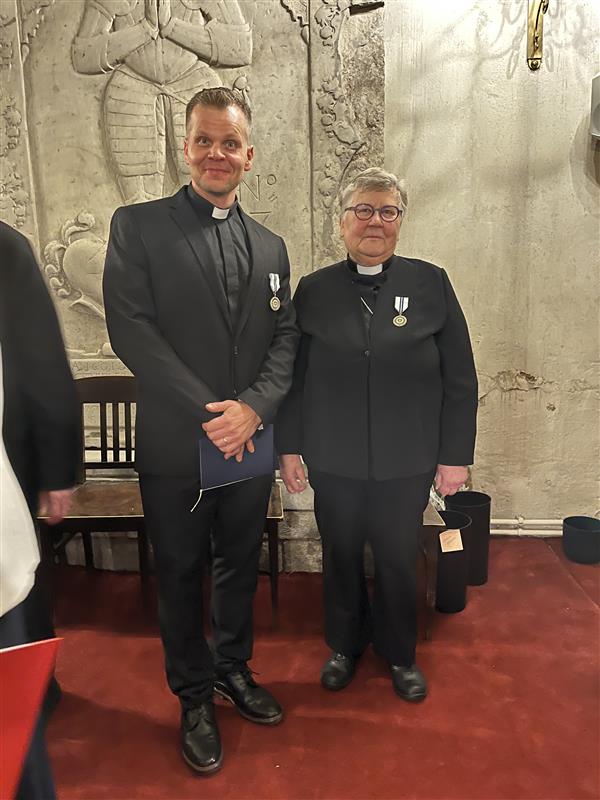 Markus Tirranen ja Anja Hänninen. 